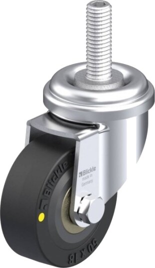 Blickle 336321 Lra-Vpa 50K-El-Gs10 Hjul - Hjuldiameter 50 Mm, Bæreevne (Maks.) 30 Kg, 1 Stk