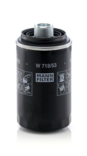 Oljefilter MANN FILTER W 719/53 Oljefilter MANN FILTER W 719/53
