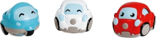 Chicco Turbo Ball Biler Babyleke Fra 12 Måneder 3 Stk