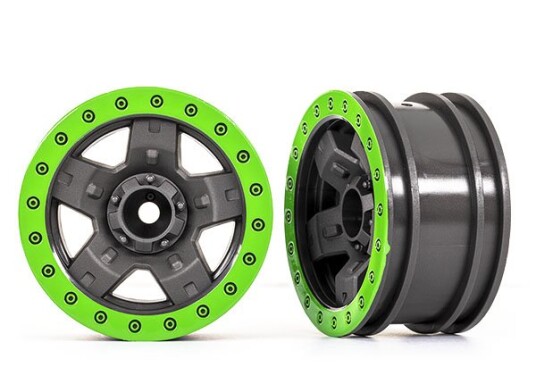 Traxxas 8180-GRN Wheels TRX-4 Sport 2.2 Green 2 Traxxas 8180-GRN Wheels TRX-4 Sport 2.2 Green 2