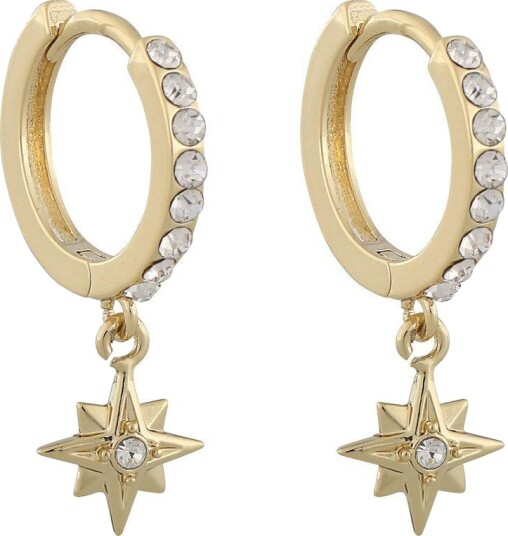 Snö Of Sweden Feliz Ring Stone Earring Gold/Clear 14,5mm Snö Of Sweden Feliz Ring Stone Earring Gold/Clear 14,5mm