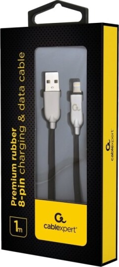 Cablexpert Premium Lightning Kabel Usb Hann Til Lightning Hann 1 M Svart