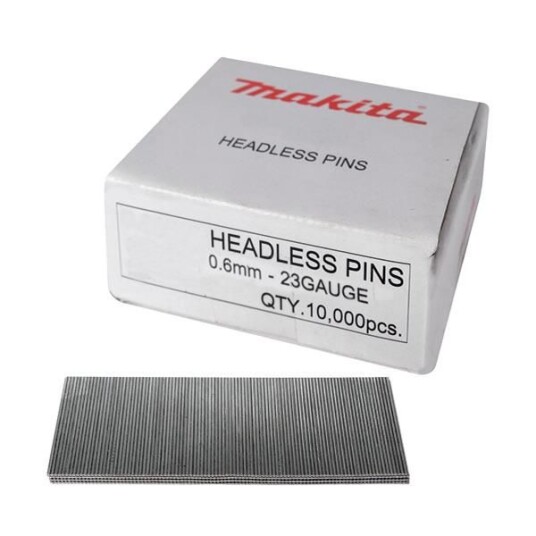 Makita Stålspiker 0,6x18 mm til BPT350/AF500HP, 10000 stk Makita Stålspiker 0,6x18 mm til BPT350/AF500HP, 10000 stk