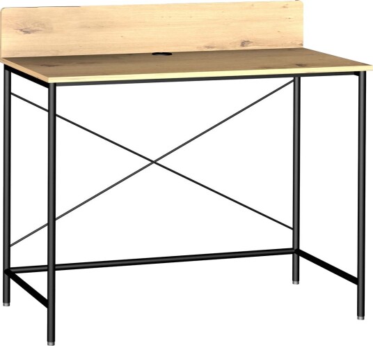 Desk HOME4YOU - ask / svart