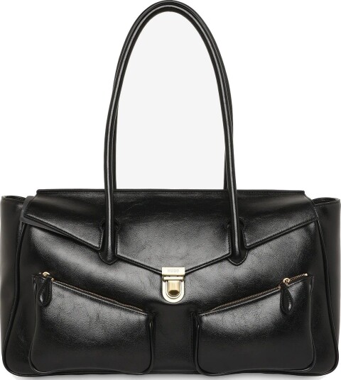 HUGO Quinley_Smshould.bag - BLACK - One Size