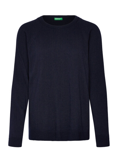 United Colors of Benetton Sweater L/S - Navy - L