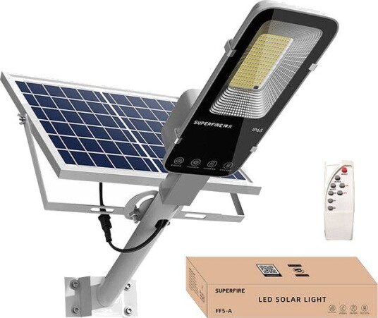 Superfire Solar Lamp Superfire Ff5-A, 63W, 500Lm, 5000Mah - Hammered, Solar