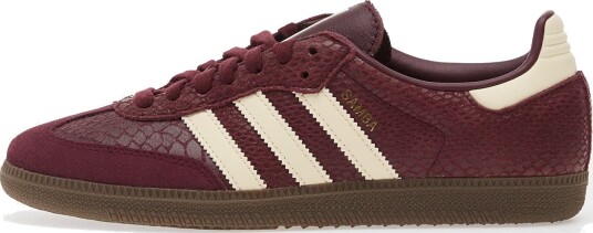 Joggesko adidas Samba Og W Maroon/ Crew White/ Gold Metallic EUR 39 1/3 Joggesko adidas Samba Og W Maroon/ Crew White/ Gold Metallic EUR 39 1/3