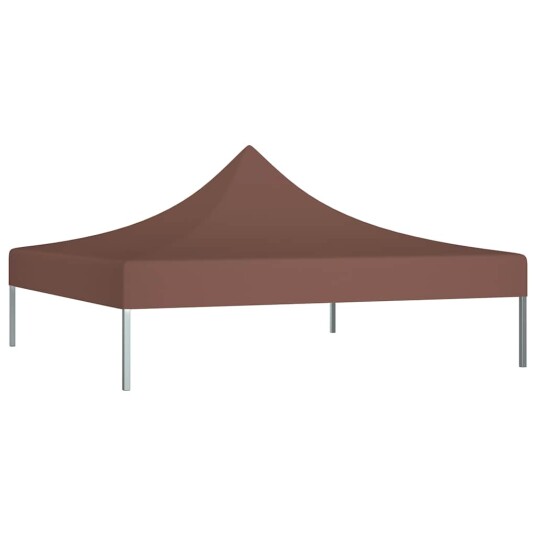 vidaXL Teltduk for festtelt 2x2 m brun 270 g/m² vidaXL Teltduk for festtelt 2x2 m brun 270 g/m²