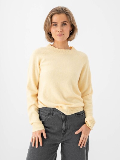 Vero Moda Doffy Long Sleeve O Neck Blouse Gul XS