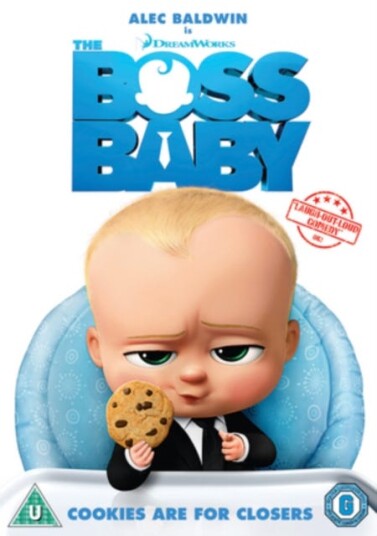 The Boss Baby DVD
