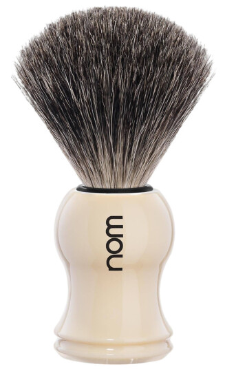 nom GUSTAV shaving brush Pure Badger Cream nom GUSTAV shaving brush Pure Badger Cream