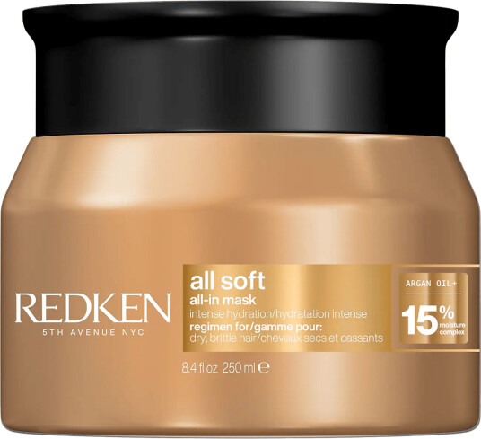 Redken Redken All Soft All-In Mask For Dry Hair 250 Ml Nude 250 ML Redken Redken All Soft All-In Mask For Dry Hair 250 Ml Nude 250 ML