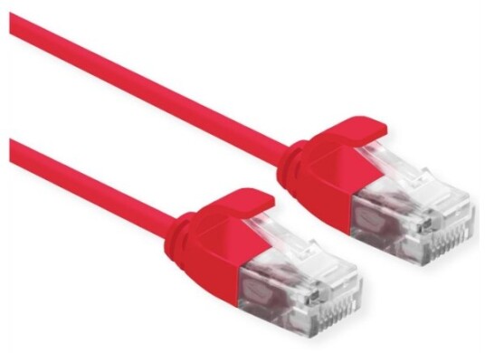 Roline 21.15.3916 3 M Cat6a U/Utp Utp Rj-45 Rj-45 Rød