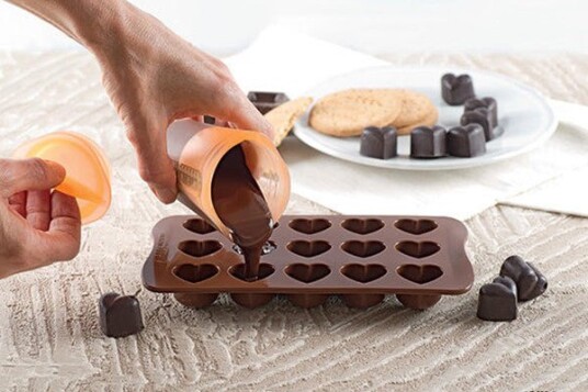 Silikomart Choco Pot Smeltebeger Silikomart Choco Pot Smeltebeger