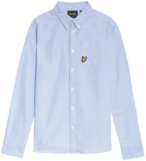 Lyle & Scott Oxford Shirt   Blue   164 170