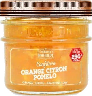 Mathilde Appelsin Sitron & Grapefrukt Jam 290g Mathilde Appelsin Sitron & Grapefrukt Jam 290g