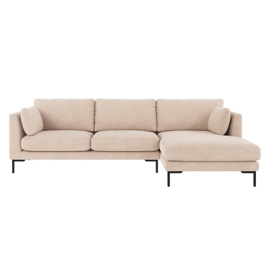 Rowico Home Corwin 3,5-seters sofa Lys beige/svart 270 x 160 83 cm Beige