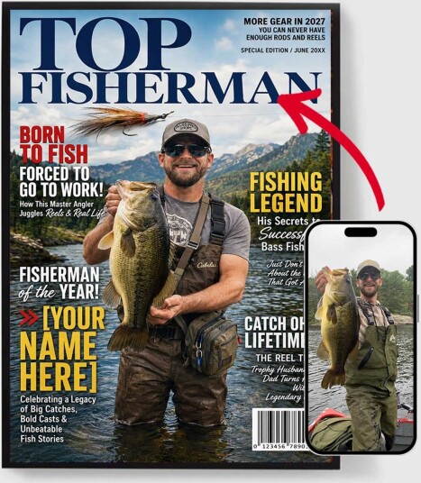 Personalisert Plakat   Fiskemagasin   AI Plakat