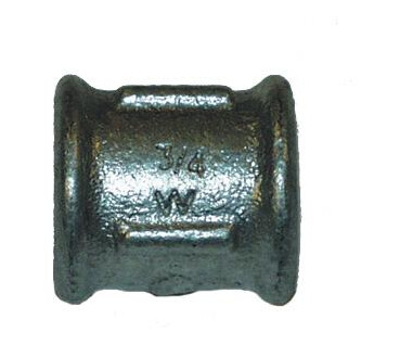 3" galvanisert kanthylse