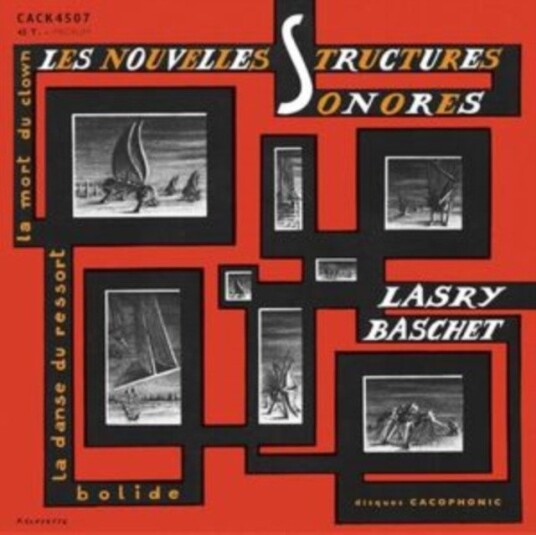 Lasry Baschet Les Nouvelles Structures Sonores Uk Vinyl