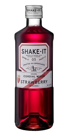 Shake it Jordbær Sirup Mixer +Pant Fl 50