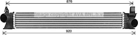 Intercooler PRASCO FT4482 Intercooler PRASCO FT4482