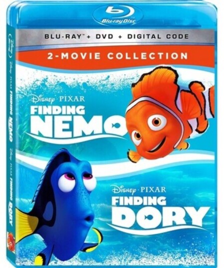 Finding Nemo / Finding Dory 2Movie Collection Bluray Finding Nemo / Finding Dory 2Movie Collection Bluray