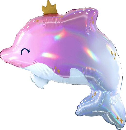 Ballongkungen Folieballong Glødende Delfin G72195RH