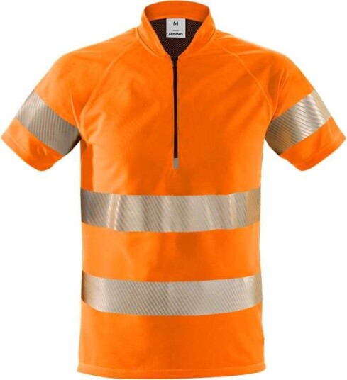 Fristads T-Shirt Funktion Kl 3 7117 Tcy Varselorange Xs
