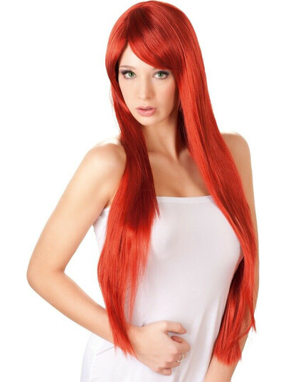 Orion Wigged Love: Long, Straight, Red Wig