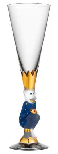 Orrefors The Sparkling Devil champagneglass 19 cl Bl?