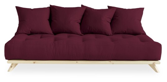 Karup Design Senza Daybed, Bordeaux/Natur 1580357-02-0 1580357-06-0