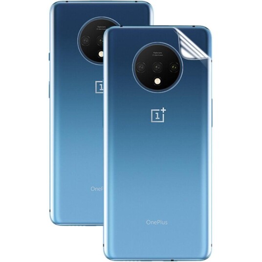 IMAK OnePlus 7T IMAK Soft Hydrogel Protector - Fleksibel Skjermbeskytter for Baksiden 2 stk.