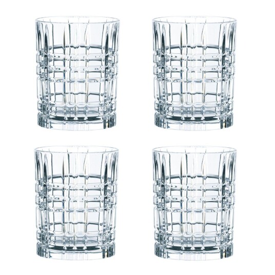Nachtmann Square whiskyglass 34 cl 4-stk. 34 cl