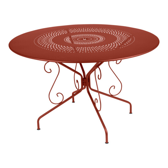 Fermob Montmartre Table 117 cm Red Ochre 20