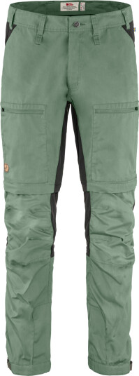 Fjellreven ABISKO LITE TREKKING ZIP-OFF M REG  PATINA GREEN-DARK GREY