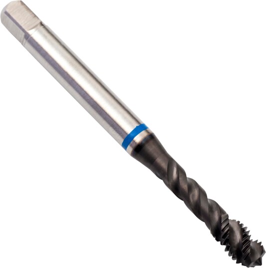 Dormer E414 M3mm Hss-E-Pm M Maskingjengetapp Spiral Spor 48º Blå Shark, Bakfaset 1-Pakke