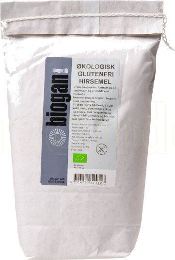 Biogan Hirsemel Glutenfri 1 Kg
