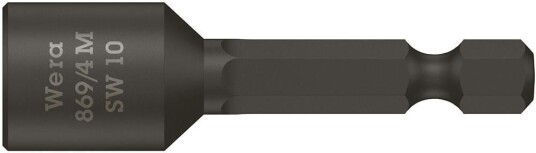 Wera 869/4 M Magnetisk Skrueholder 1/4" 13x50 mm til Elektroverktøy