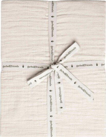 Eggshell Muslin Stretchlaken Enkel 90x200 cm