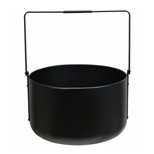Holmen - Emil vedkurv metall 40x38,5x47 cm matt svart Holmen - Emil vedkurv metall 40x38,5x47 cm matt svart
