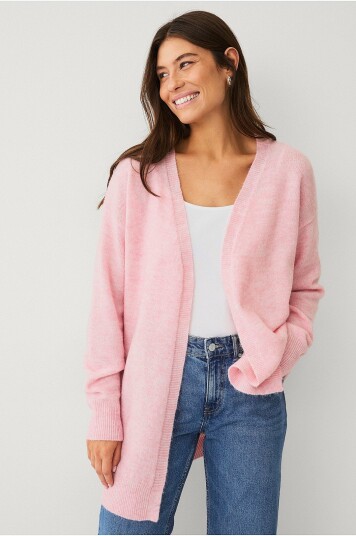 Ellos Collection - Strikket cardigan - Rosa