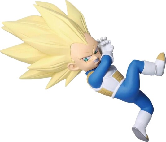 Banpresto Daima Super Saiyan 3 Vegeta Mini Figur med Panel 13cm