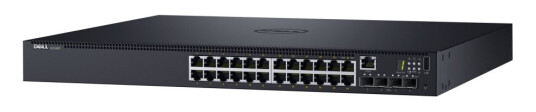 Dell Networking N1524p - Switch - L2+ - Styrt - 24 X 10/100/1000 + 4 X 10 Gigabit Sfp+ - Front Til Bakside-Luftflyt - Rackmonterbar - Poe+ (30.8 W) Dell Networking N1524p - Switch - L2+ - Styrt - 24 X 10/100/1000 + 4 X 10 Gigabit Sfp+ - Front Til Bakside-Luftflyt - Rackmonterbar - Poe+ (30.8 W)