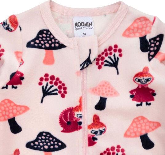 Martinex Svamputflykt Velourpyjamas   Pink   92