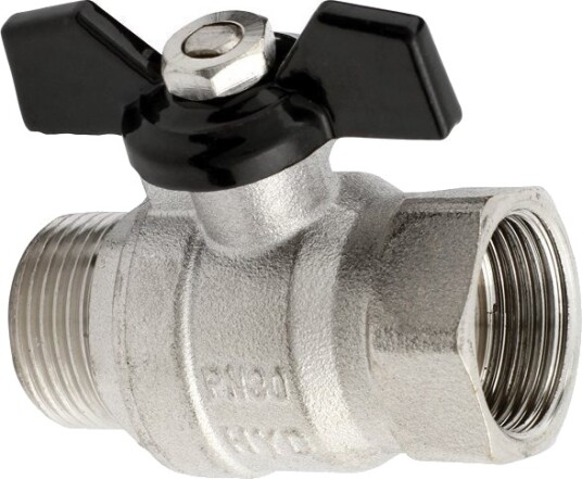 Hydroland Kuleventil For Vann Titan 3/4" Motyl N/W // Zkw 20 Wn M H Tytan
