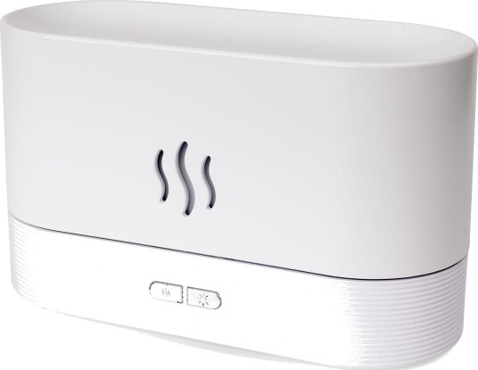 Platinet Flame Aroma Diffuser Luftfukter 180ML 45W Hvit 46110