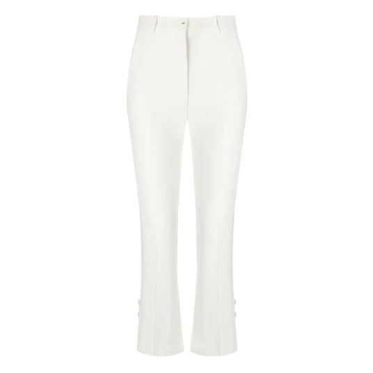 Elisabetta Franchi Dame Bukser Beige L