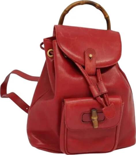 Gucci Vintage Dame Rød Gucci Vintage Dame Rød